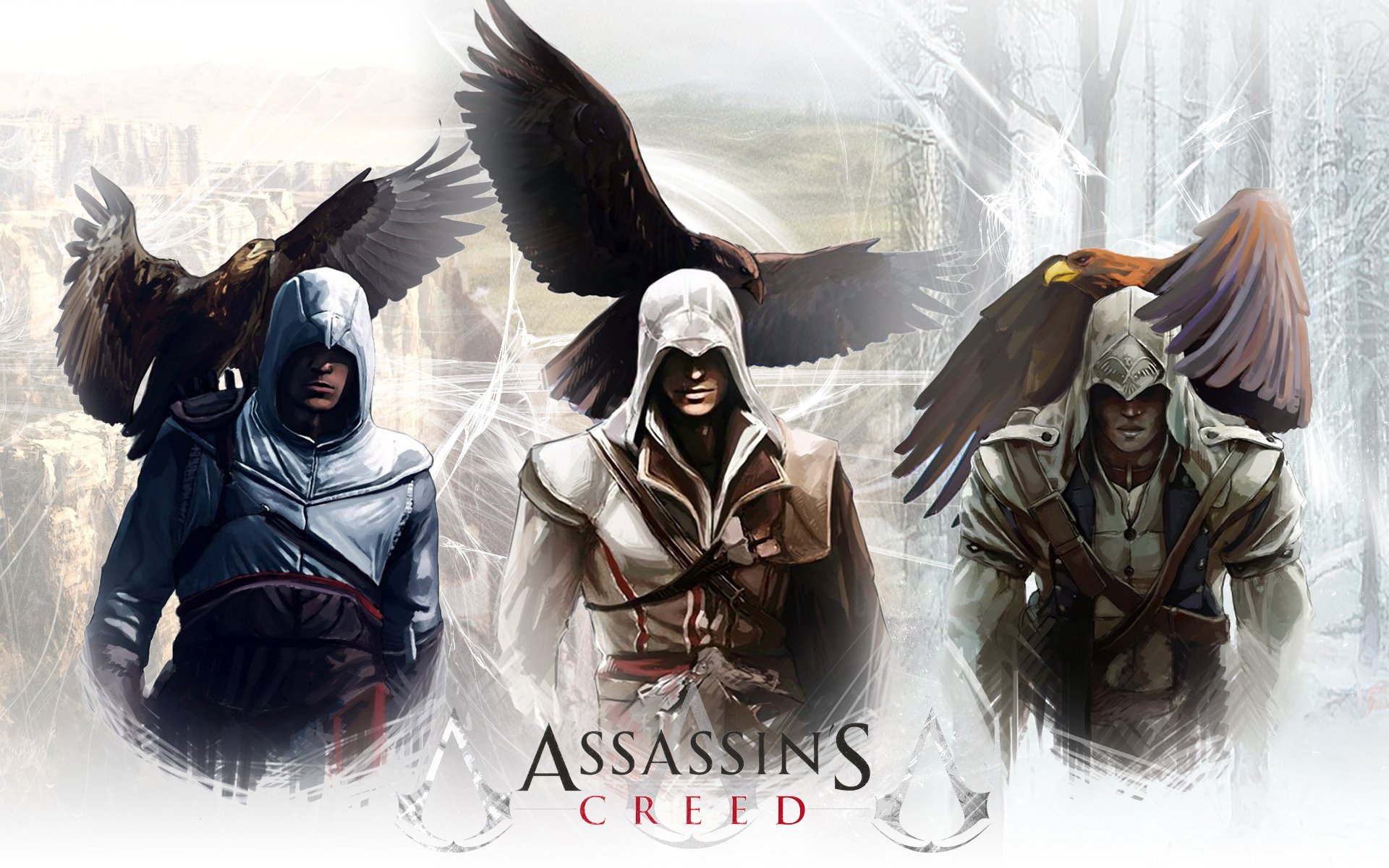 credo del asesino altair ibn la-ahad altair الطائر ابن لا أحد ezio auditore da firenze connor kenway radunhageidou connor kenway águila