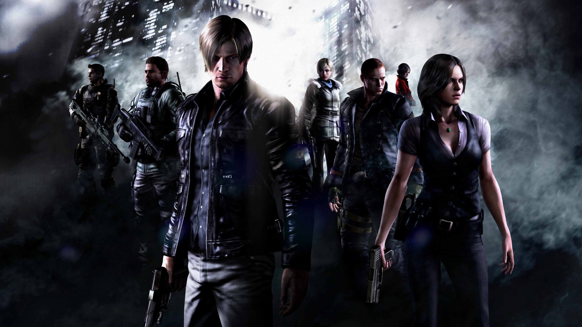 resident evil 6 resident evil 6 biohazard 6 amenaza biológica 6 leon scott kennedy chris redfield jake helena harper elena harper sherry birkin jerez birkin ada wong pierce nivans pierce nivanc luchadores equipo oh