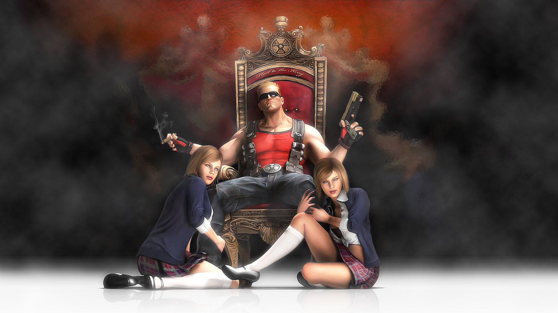 duke nukem para siempre chicas armas