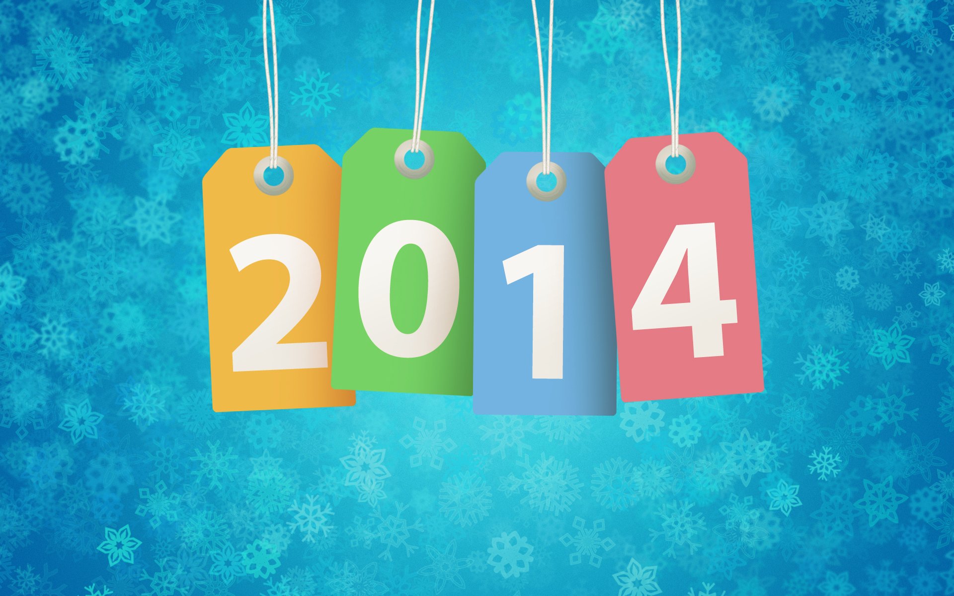 año nuevo 2014 copos de nieve vacaciones