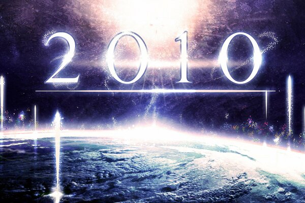 Saludo desde el espacio para 2010